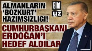 Almanların ''Bozkurt'' hazımsızlığı bitmedi! Cumhurbaşkanı Erdoğan'ı hedef aldılar!