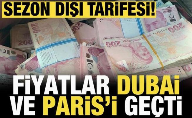 Türkiye'de otel fiyatları, Dubai ve Paris'i geçti