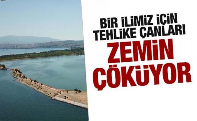 Zemin çöküyor! İzmir için 'tehlike' uyarısı